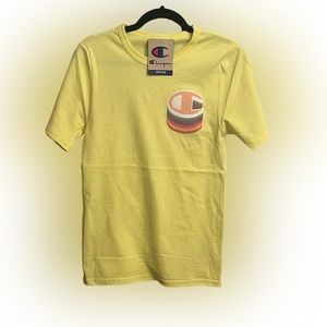 Champion Lemon Yellow T-shirt NWT X-Small